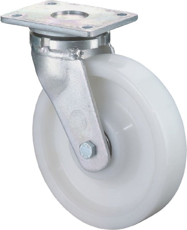 Lenkr Polyr Ku La Anschrpl 125mm - Bs Rollen