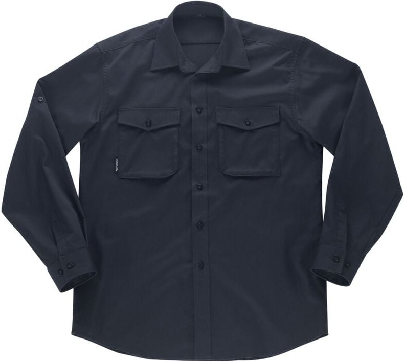 Crossover Hemd Greenwood Gr. 39-40 schwarzblau 12004-530 - Mascot