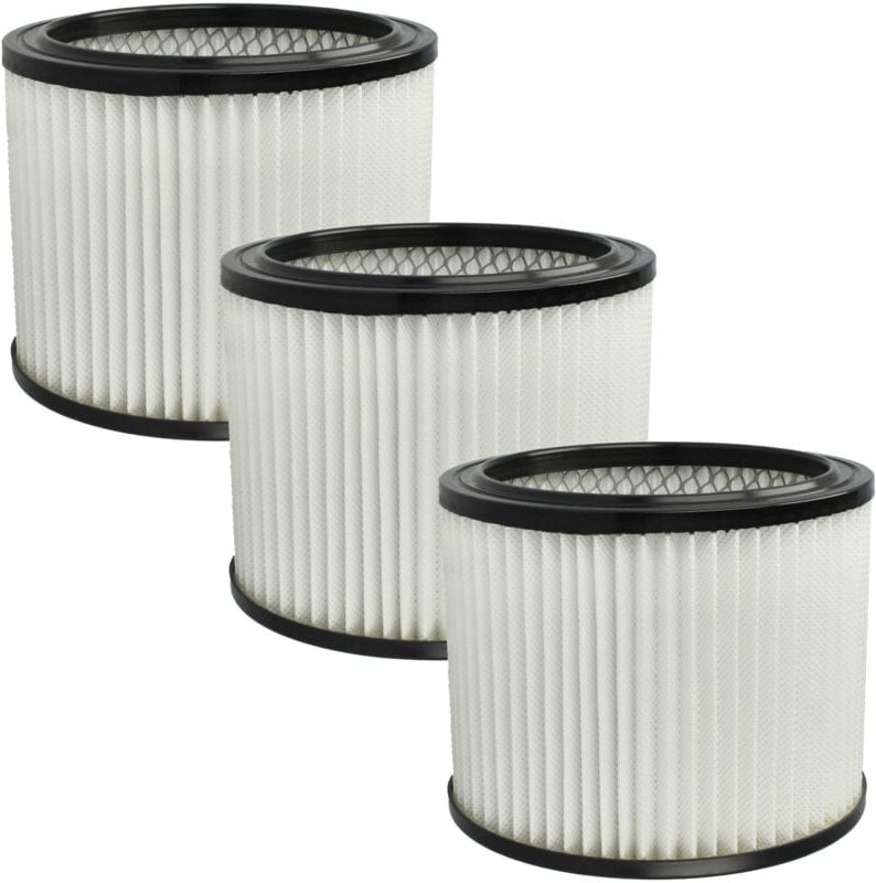 3x Staubsaugerfilter kompatibel mit Scheppach ASP50, ASP50-ES Staubsauger - hepa Filter - Vhbw