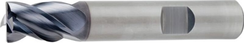 Schaftfräser din 6527 k Typ uni hpc Nenn-Ø 16 mm vhm TiAlN din 6535 hb Schneidenanzahl 4 kurz