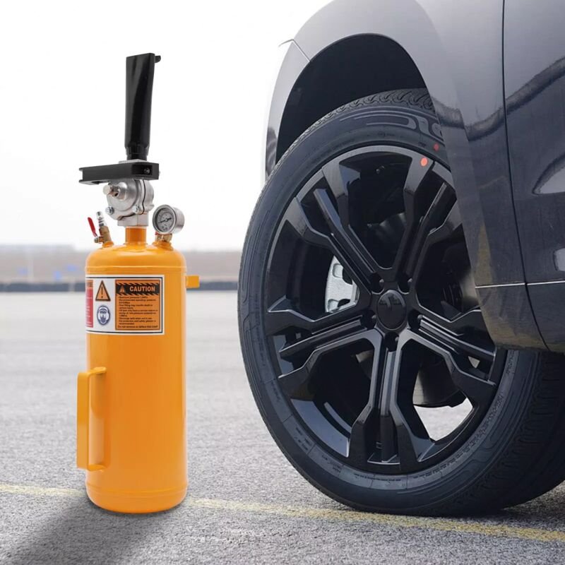 8L Reifenfüller 87-116PSI Reifen Booster PKW LKW Reifenschockfüller Reifenfüllkanone 0,8Mpa Füllbombe Inflator Reifen Ai...