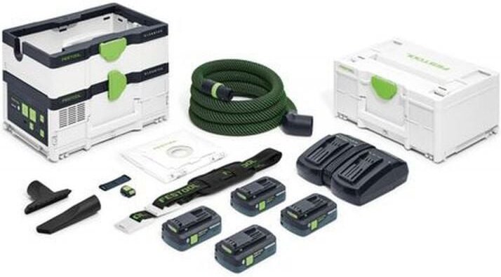 Akku-Absaugmobil cleantec ctmc sys hpc 4,0 I-Plus - Festool