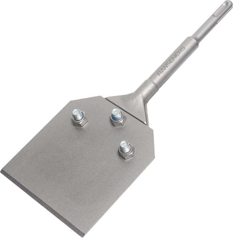 Spachtelmeißel, Fliesenmeißel, 250 x 100 mm, zum Entfernen von Fliesen- und Bodenkleber, Teppich, Linoleum, Sperrholz, W...