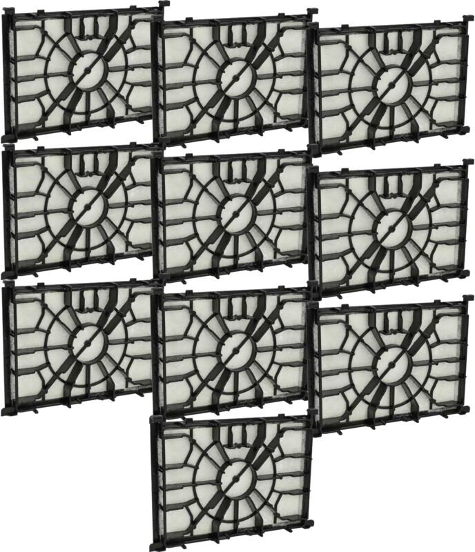 10x Motorschutz-Filter kompatibel mit Bosch BSG5L, BSG6, BSG5LS, BSGL3, bosch GL-30, GL-30 Proenergy, GL-30 allergy, GL-...