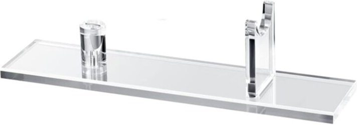 Stück Acryl-Tischmesserständer, Einzelmesserhalter, Heimdekoration (transparente Basis)