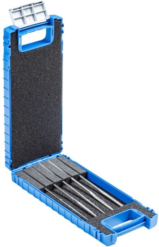 PFERD TOOLS Diamant-Hemmungsfeilen-Set 5-tlg. 140mm D91 (fein) für kl. Geometrien harter Werkstoffe