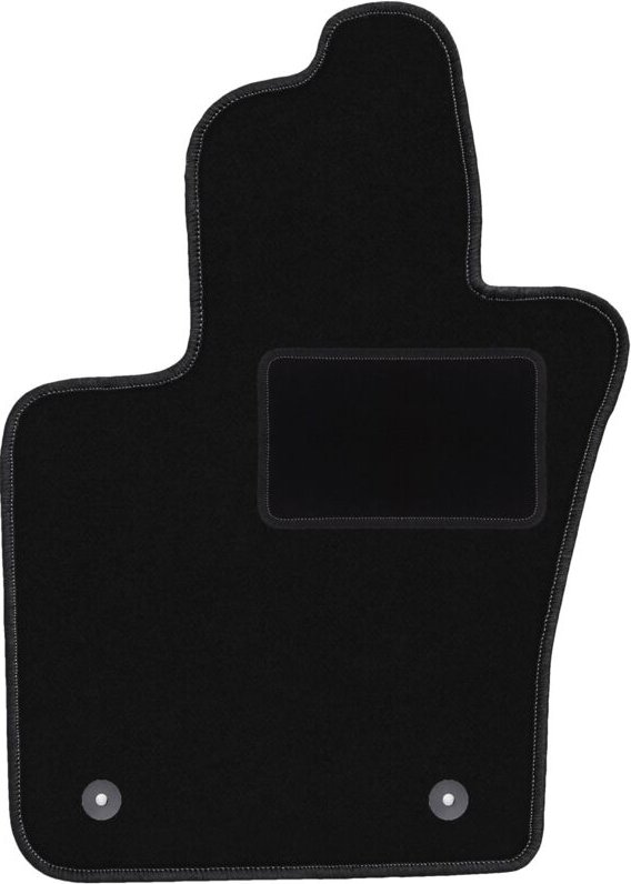 Fahrermatte schwarz für: Fiat 500X Crossover (2014-2018)