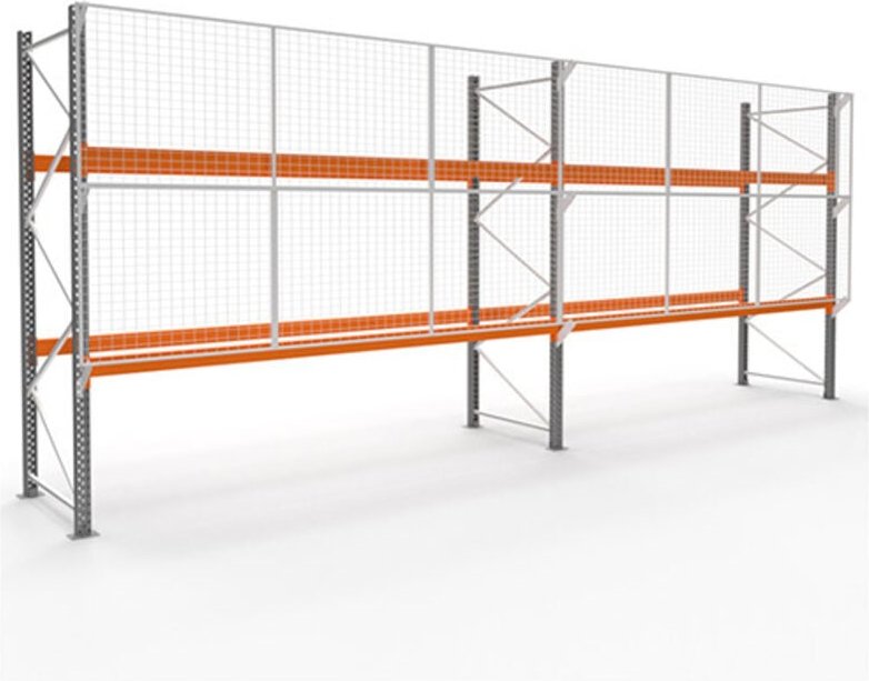 Regale für mittelschwere Lasten 2 Ebenen - nächstes Element - 1750x1000x400mm - 496kg/niv - Nur in Verbindung mit einem ...