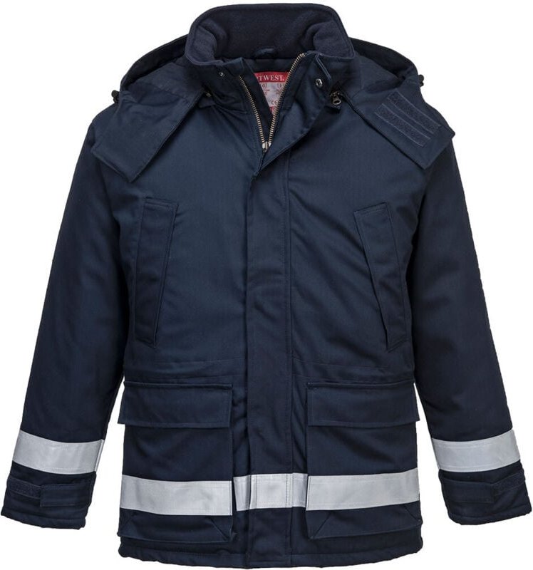 Winter-Parka FR Antistatisch Marine L