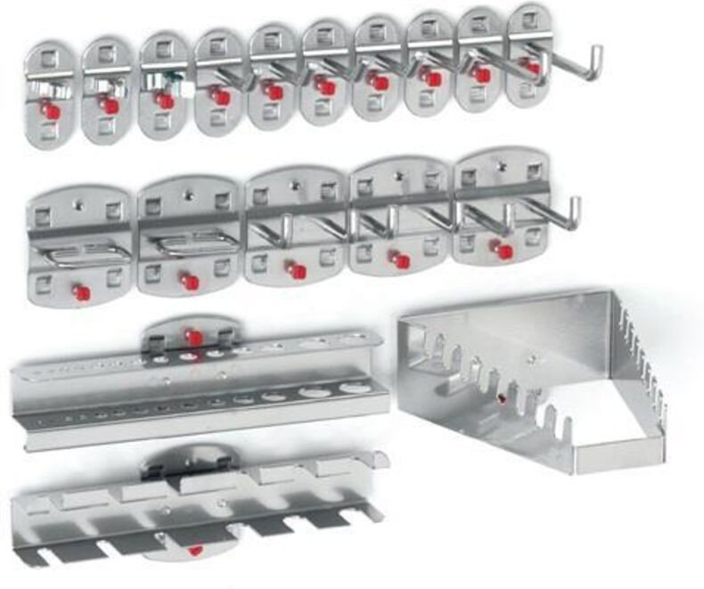 Werkzeughaltersortiment 18tlg. kunststoffbeschichtet - 4027.04.0001 - Kappes