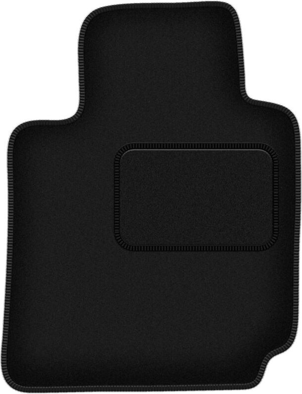 Fahrermatte schwarz für: Nissan Micra K12 CC Cabrio (2003-2010)