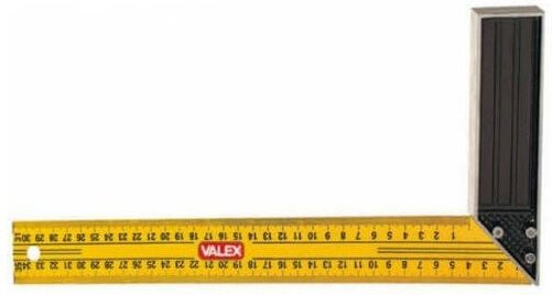 Fester Winkel für Tischler aus Stahl und Aluminium 350 mm