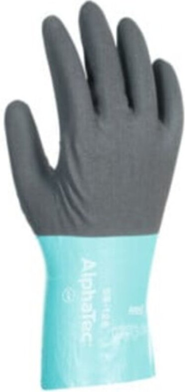 Thumbnail - Chemikalienschutz-Handschuh-Paar AlphaTec 58-128, Handschuhgröße: 9 - Ansell