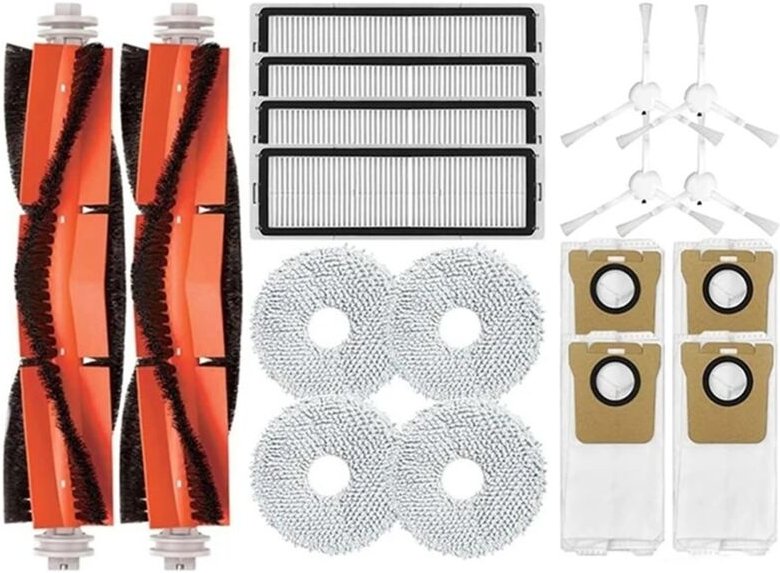 Für Roboterstaubsauger X10+ X10 Plus B101GL Wichtigsten Seitenbürstenfilter