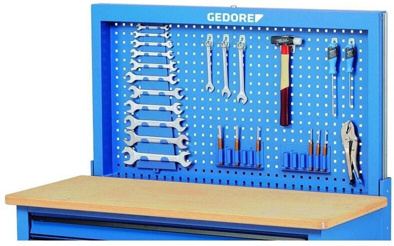 Rückwand leer 640x1190x70mm 29kg - Gedore