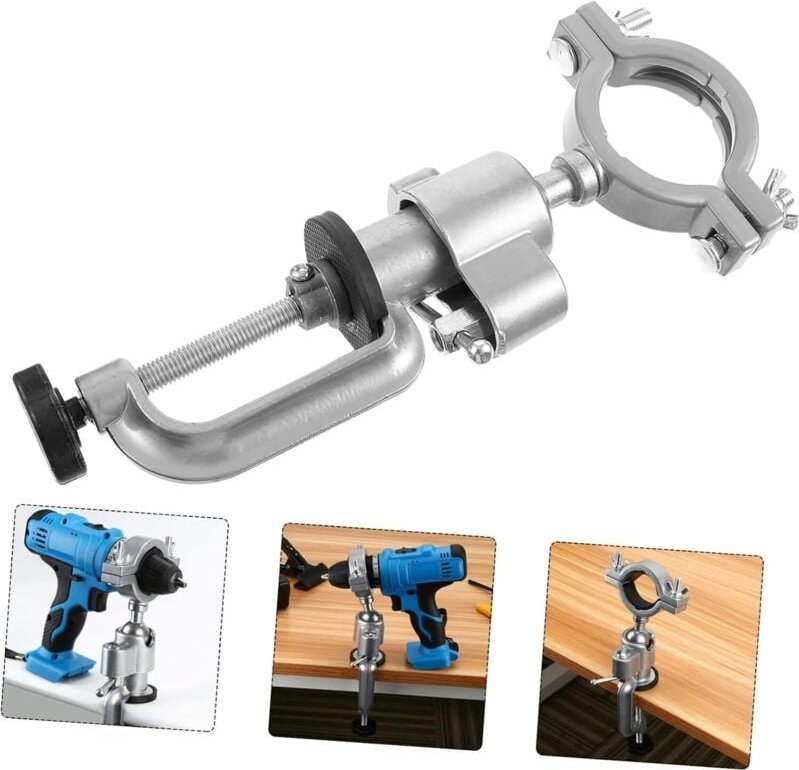 Werkbank-Klemmhalterung aus Aluminiumlegierung für elektrische Bohrmaschine