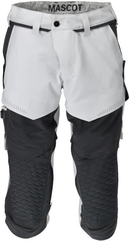 Dreiviertel-Hose 22249-605-0689 Gr. 64 weiss/Anthrazitgrau - Mascot