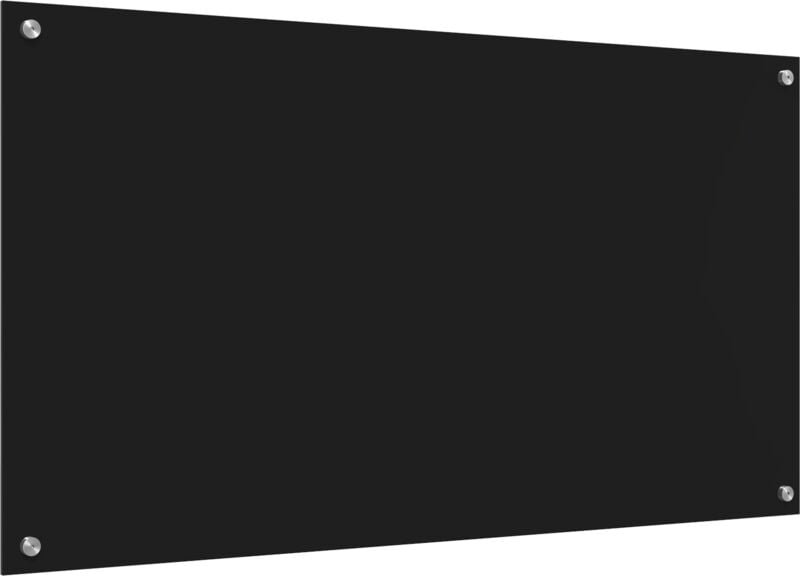 Thumbnail - Küchenrückwand Schwarz 110 x 60 x 0.6 cm Vidaxl
