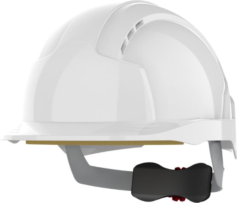 Belüfteter Sicherheitshelm mit Rutschhemmung EVOLite Grün