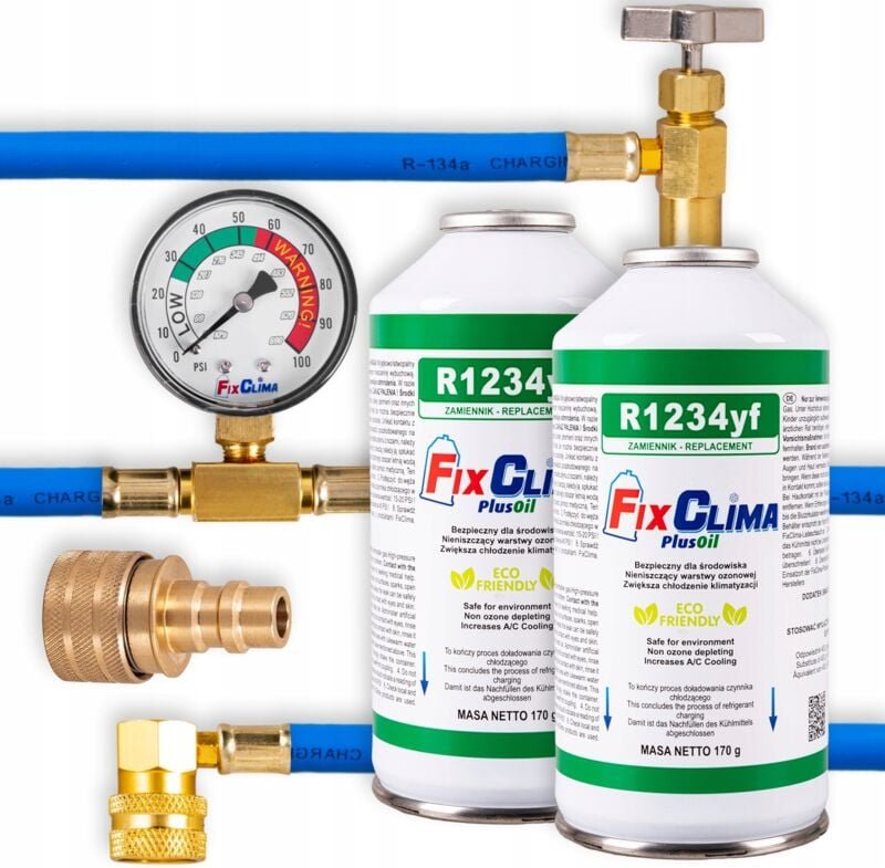 Klimaanlagen-Füllset R1234yf Kältemittel