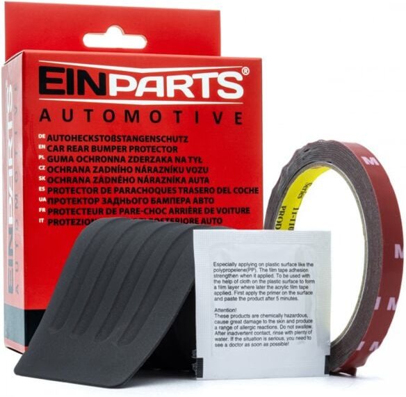 Gummi-Stoßstangenschutz 90 cm - Schwarzes PVC