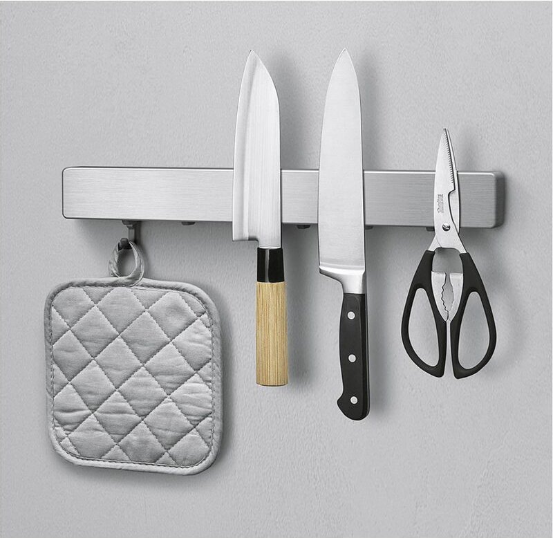 Magnetleiste 'Metallika' mit Haken