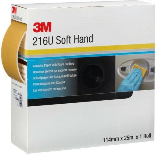 3m 51218 Abrasive Rolle Mit Soft Sponge 216u P 320