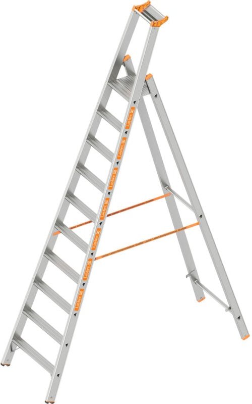 Layher Topic 1064 Stufenstehleiter 10 Stufen