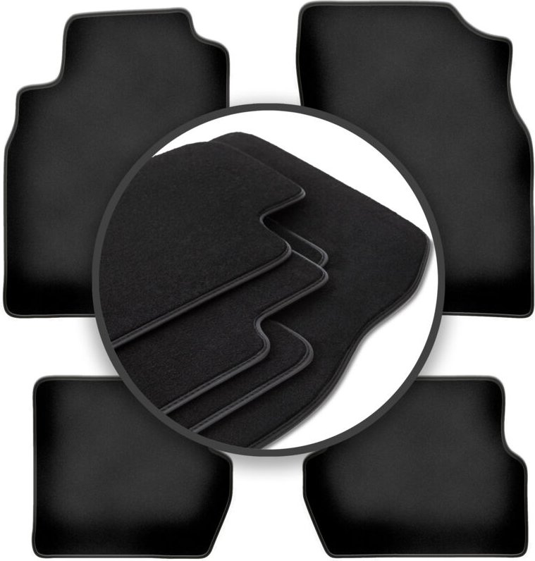 Premium-Fußmatten für: Nissan Almera N16 Fließheck (2000-2006)