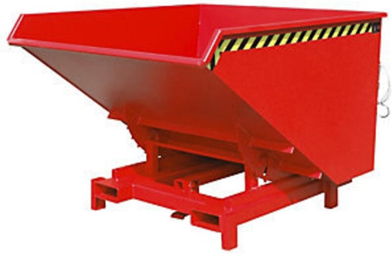 Bauer Schwerlast-Kipper SK 2100, lackiert, Feuerrot