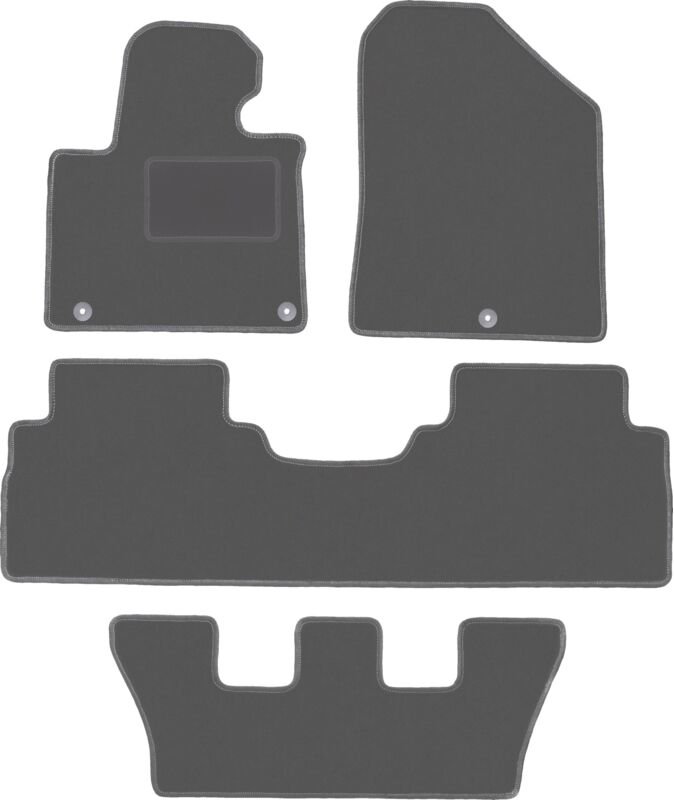 Graphit-Fußmatten für: Kia Sorento III 7-Sitzer (2015-)