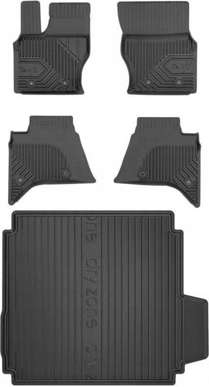 Thumbnail - SET 77 Land Rover RANGE ROVER 4 2012-2021 Fußmatten und Matten