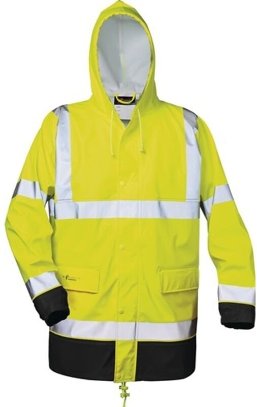 Warnschutz pu Regenjacke Manfred Größe l - 2360-2 - Norway