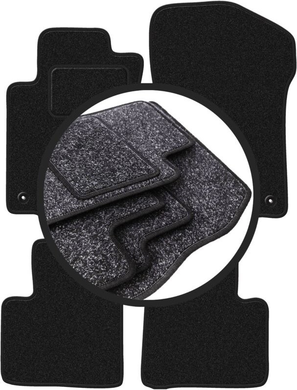 ANTHRA Autofußmatten für: Mercedes ML W164 SUV (2005-2011)