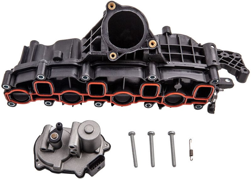 Ansaugkrümmer + stellmotor drallklappen für audi vw 2.0 tdi 110-170PS 03L129086VAnsaugkrümmer + Stellmotor for Audi vw 2...