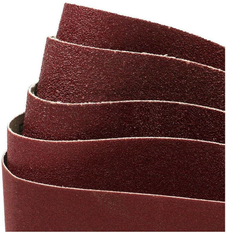 Schleifband 100 x 915 mm, Schleifbänder gemischt (2x Körnung 60/80/120/180/240/320) für Bandschleifer (12 Stück)