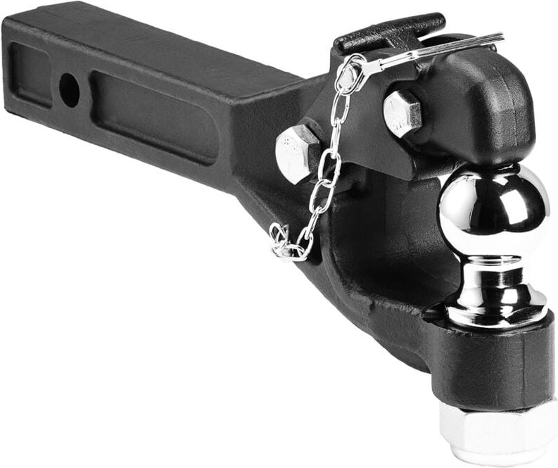 VEVOR Anhängerkupplung, 7256 kg Anhängelast, Bolzenhakenkupplung für 50,8 mm Anhängerkupplungshaken Militärempfänger, Ko...