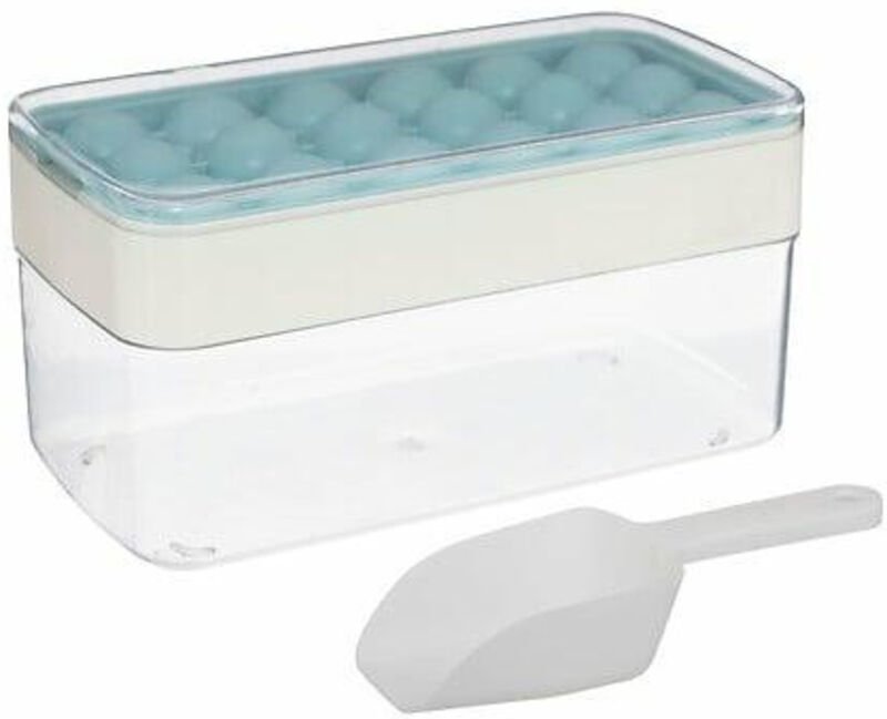 Eiswürfel 18 Runde Würfel Mit Löffel Und Behälter