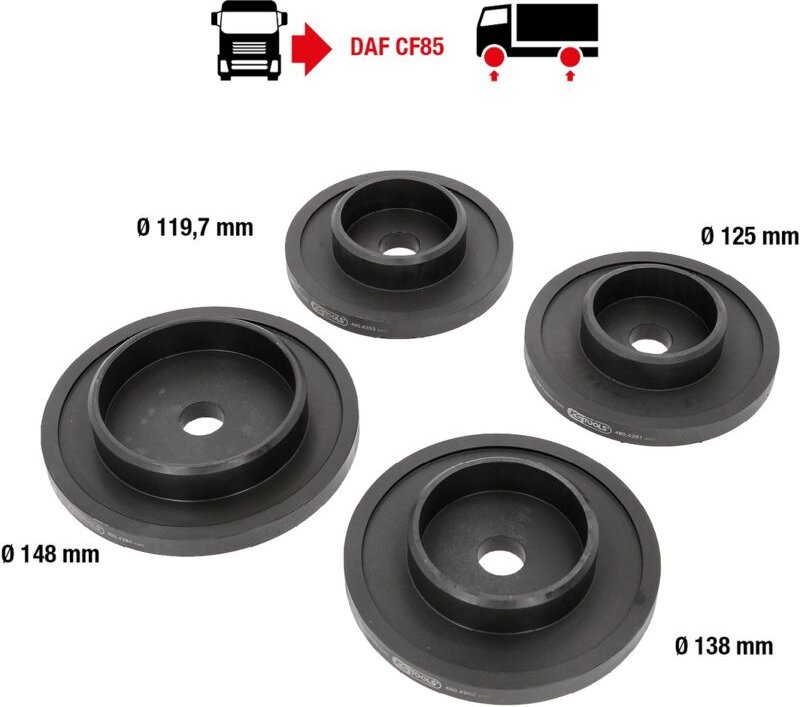 Ks Tools - Nabenlager Ein- und Ausbau-Werkzeug-Satz für daf, 4-tlg