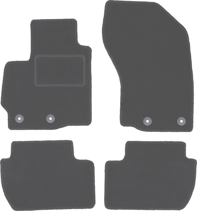 Graphit-Fußmatten für: Citroen C-Crosser Crossover (2007-2012)