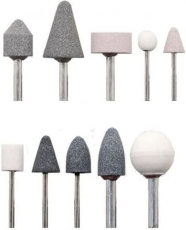 Trade Shop Traesio - Trade Shop - set 10 frese kit-aktionen für mini trapano smerigliatrice metalla dremel -