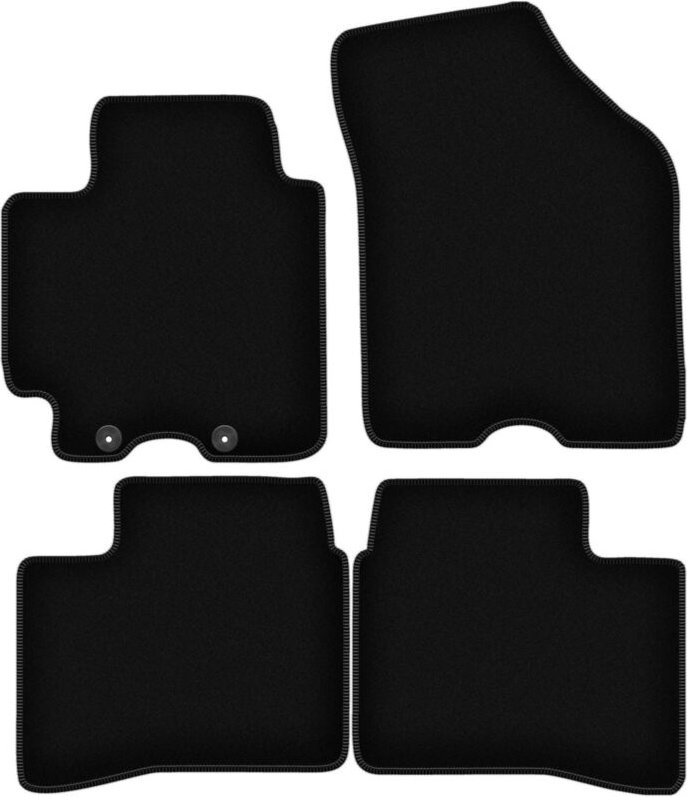 BASIC schwarze Veloursmatten für: Suzuki Swift V Fließheck (2017-)