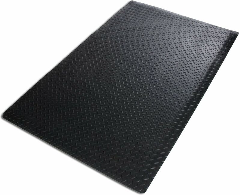 Anti-Ermüdungsmatte HeavyDuty Diamond Schwarz 90 x 150 cm