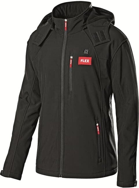 Flex - Akku-Heizjacke Softshell tj 10.8/18.0 ohne Akkus/Ladegerät, Ausführung: 423.181, Größe xxl