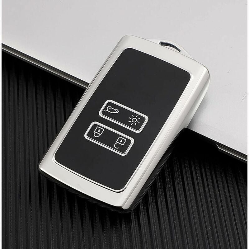 SNQ - Renault Schlüsselhülle, kompatibel mit Renault Trafic Captur Arkana Clio Kadjar Koleos Megane Espace Master Scenic...