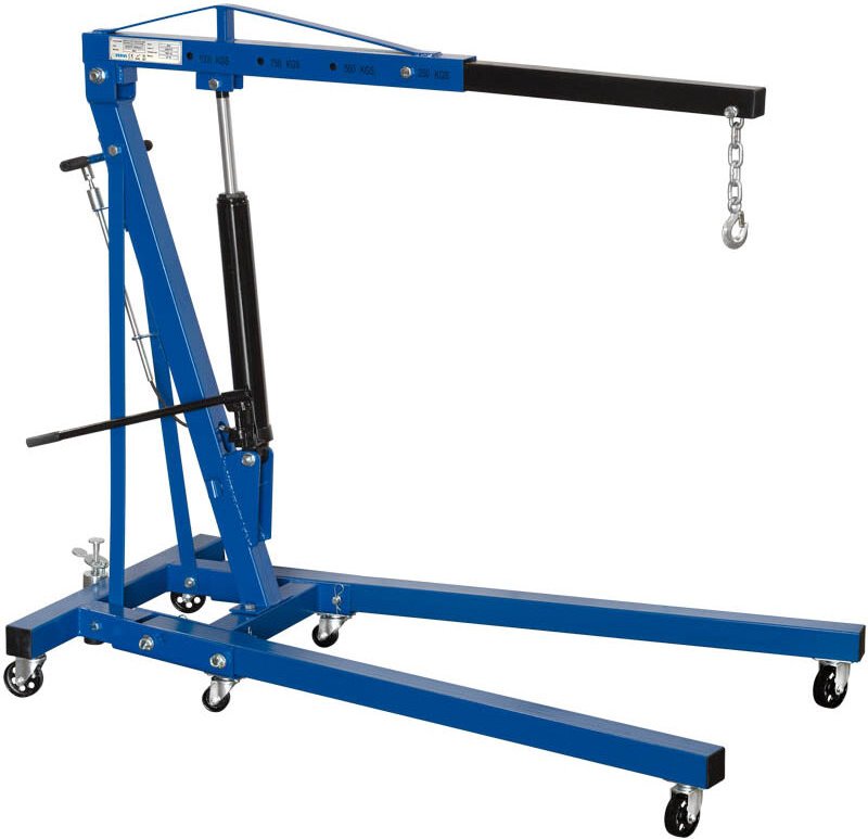 Fervi - Klappbarer hydraulischer Davitkran 1000 kg 0063