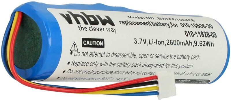 Vhbw - Akku kompatibel mit Garmin GAA003, GAA002, Alpha 100, T5, Alpha, GAA004, T5X, DC50 Hundehalsband Hunde-Trainer (2...