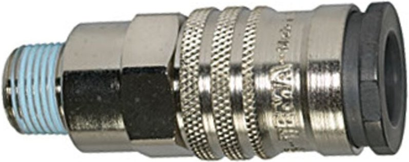 Schnellverschlusskupplung nw 10, hoher Durchfluss, r 3/8 ag - Riegler