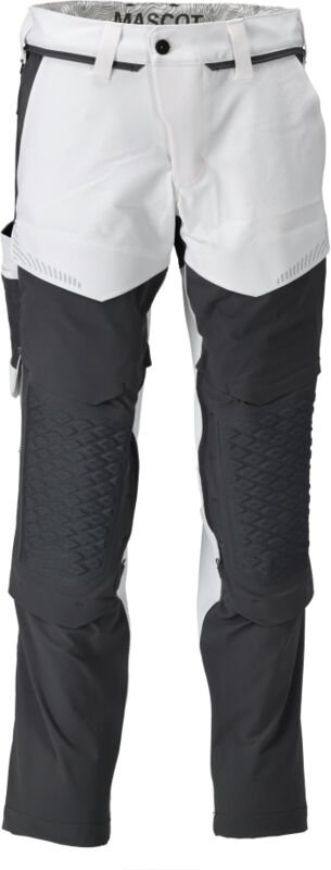 Mascot Hose mit Knietaschen 22079-605-0689 Gr. 90C60 weiß/anthrazitgrau