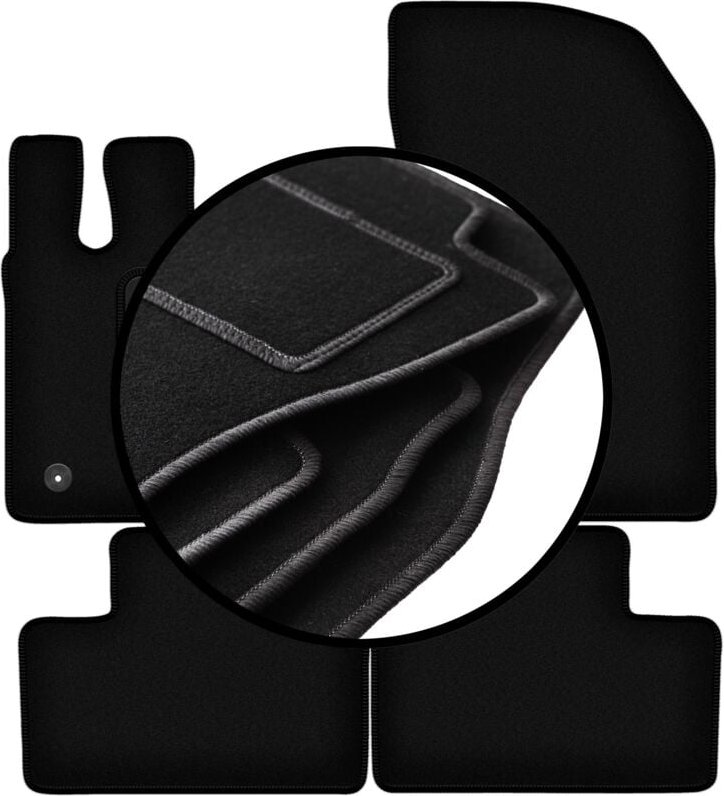 Komplettset Veloursmatten für: Renault Captur II Crossover (2020-)